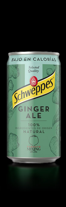 Taller de cocteleria online - Lata de Ginger Ale