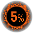 5%